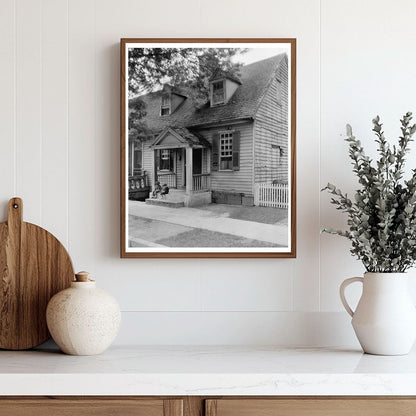 Fredericksburg VA Row Houses Architecture 20th Century