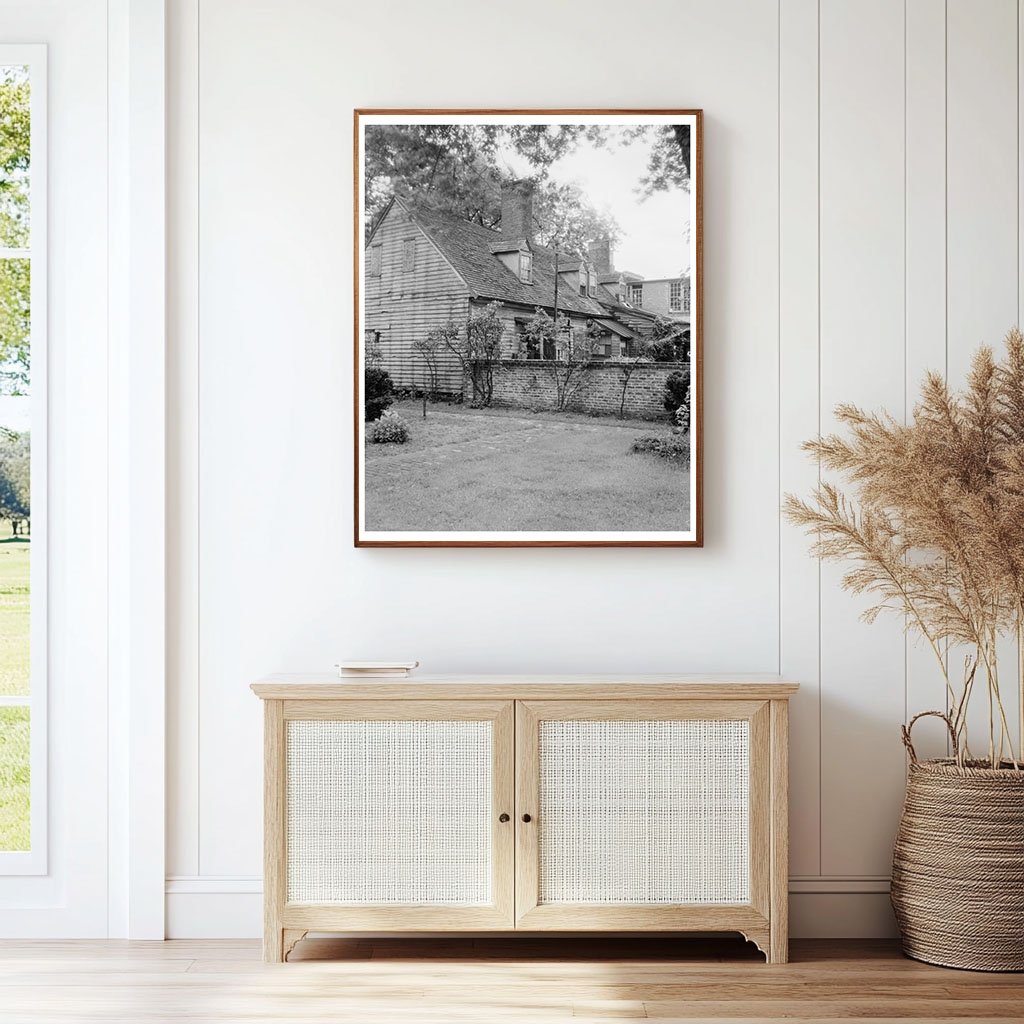 Vintage Fredericksburg Architecture, Virginia 20th Century