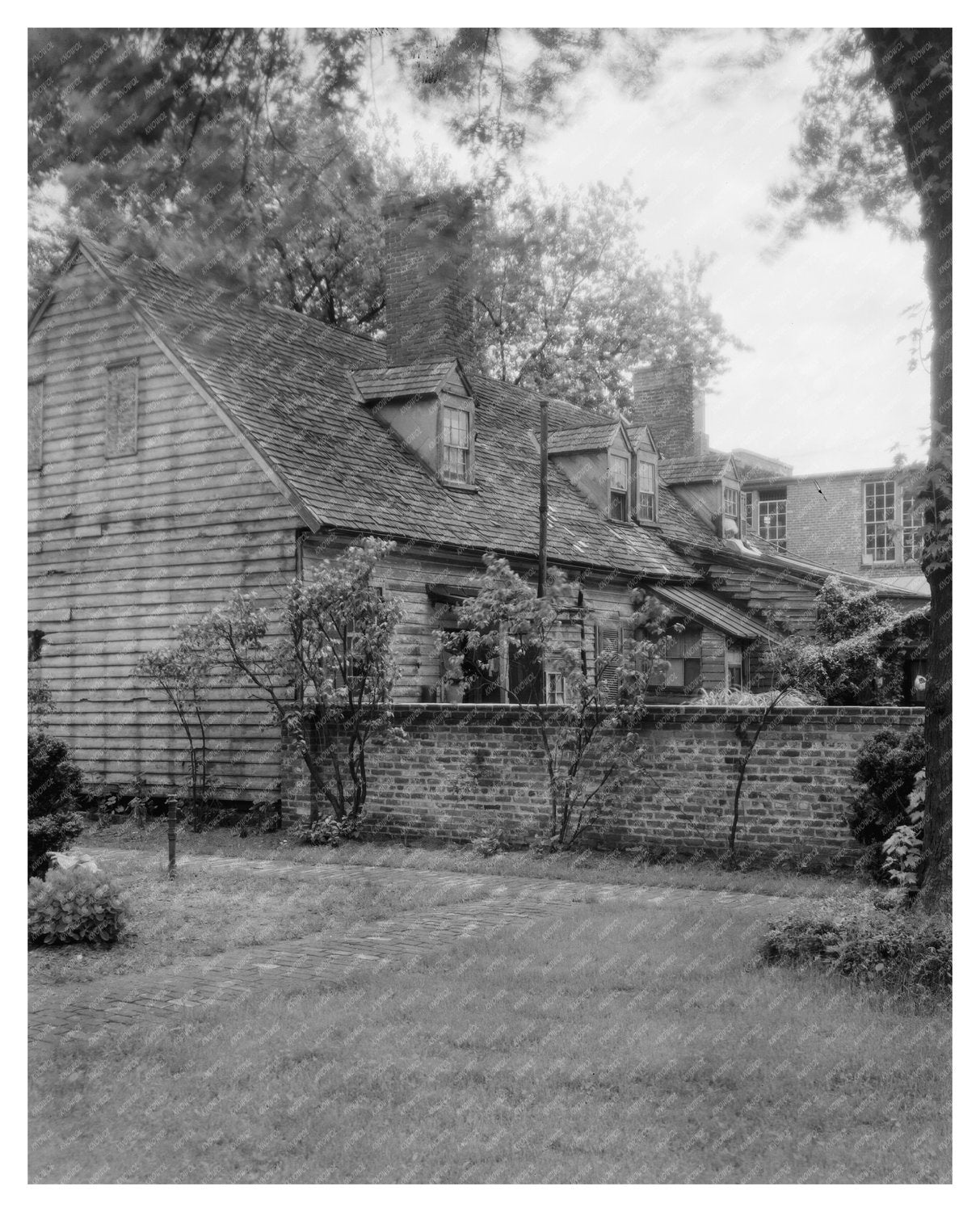 Fredericksburg VA Architecture 1930s Carnegie Survey Image