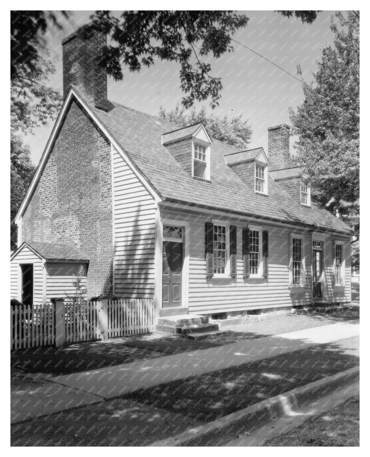 Vintage Architecture in Fredericksburg, VA 1910