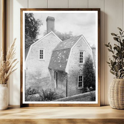 Historic Fredericksburg Property Photograph, Virginia 1900s