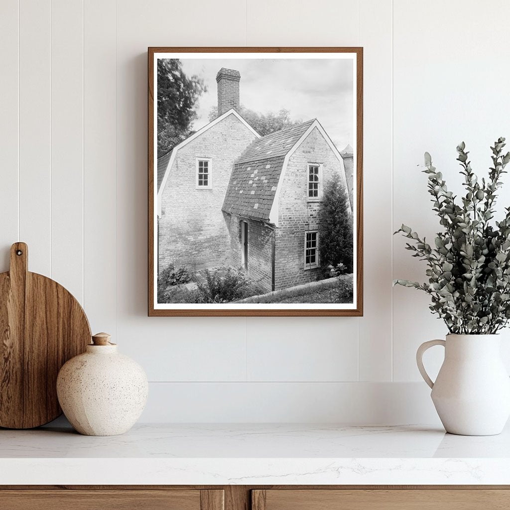 Historic Fredericksburg Property Photograph, Virginia 1900s