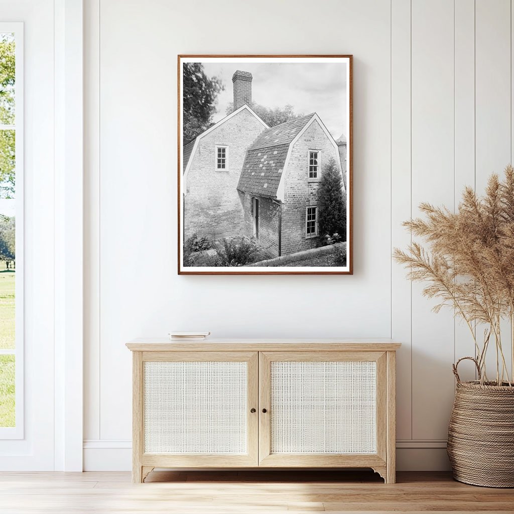 Historic Fredericksburg Property Photograph, Virginia 1900s