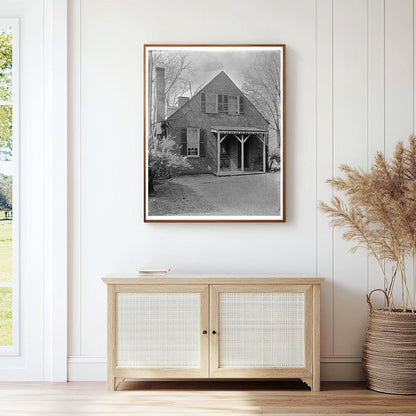 Fredericksburg VA Architecture, Early 1900s Vintage Photo