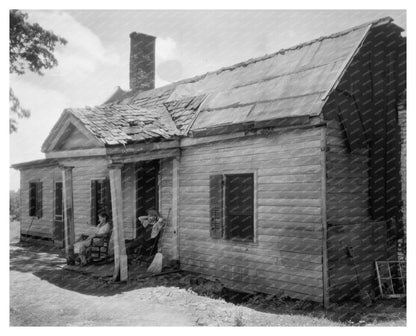 Fredericksburg VA Vintage Farmhouse Scene, Early 20th Centur