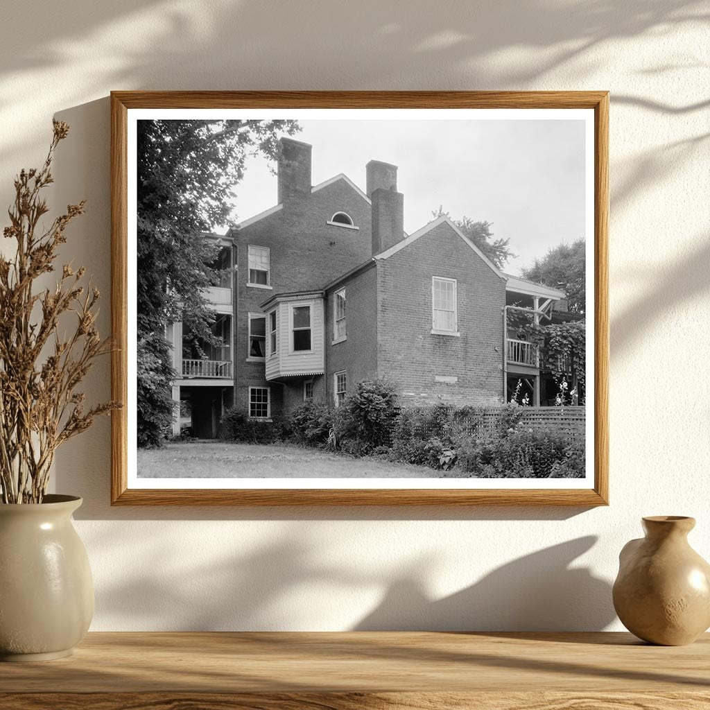 Fredericksburg VA 1953: Vintage 19th-Century Architecture