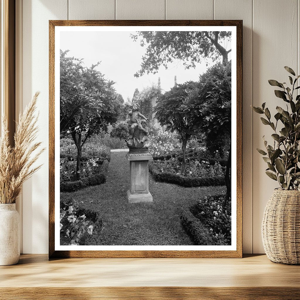 Stafford County, VA Estate Gardens, Early 20th Century