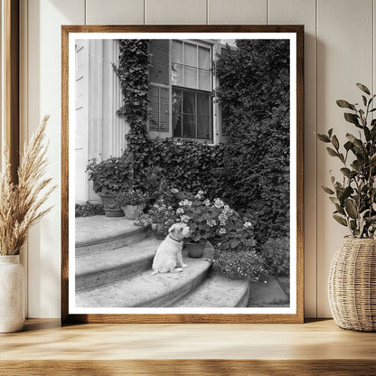 Vintage Architecture Photo, Fredericksburg, VA 20th Century