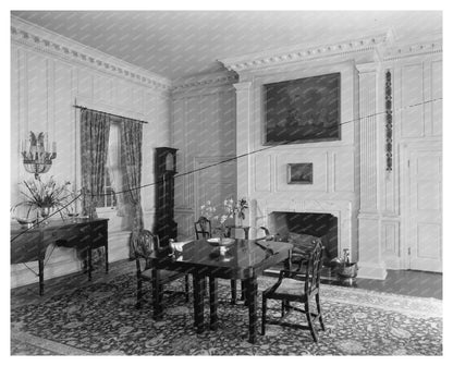 Vintage Photo of Chatham Estate Restoration, Stafford VA 193