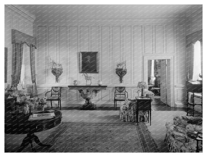 Chatham Estate Interiors, Fredericksburg VA, Early 1900s