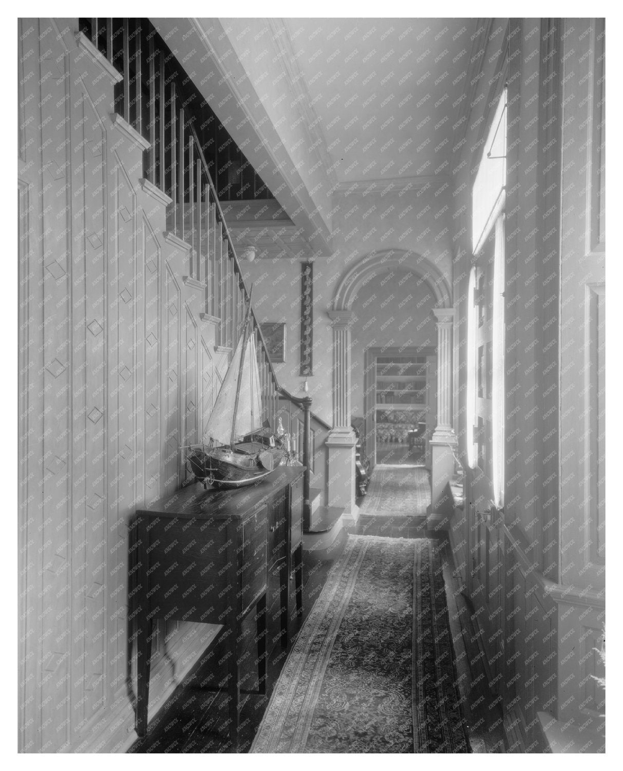 Chatham Estate, Fredericksburg VA, 1930s Architecture Photo