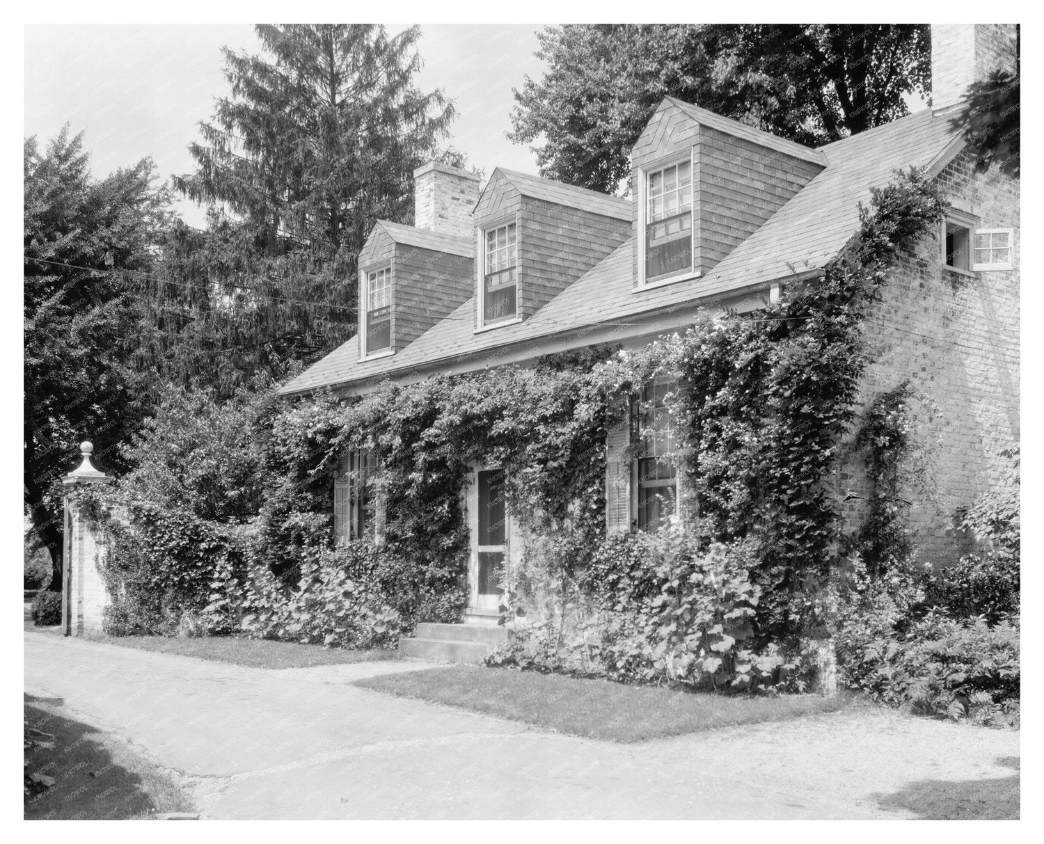 Fredericksburg VA Estate Restoration Photo 1950s