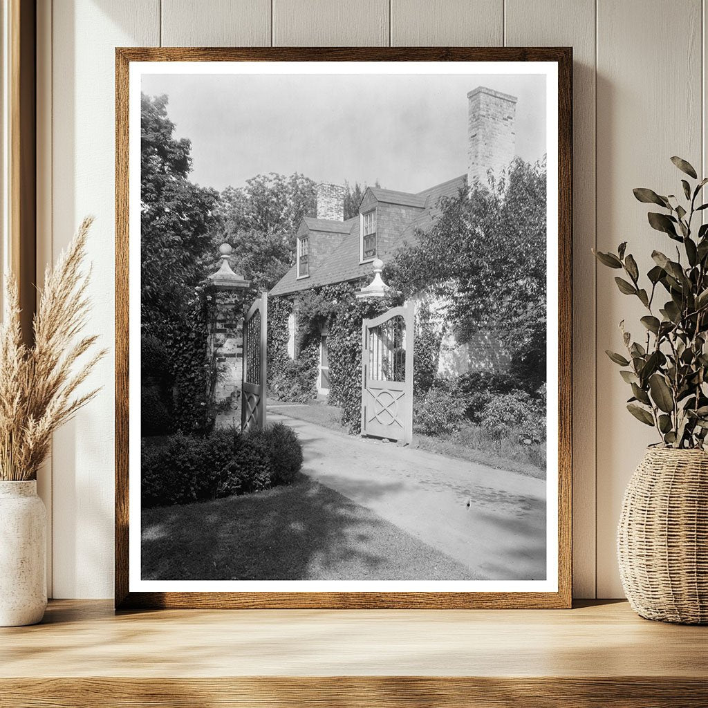 Vintage Stafford County Estate Photo, Virginia 20th Century