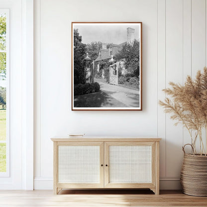 Vintage Stafford County Estate Photo, Virginia 20th Century