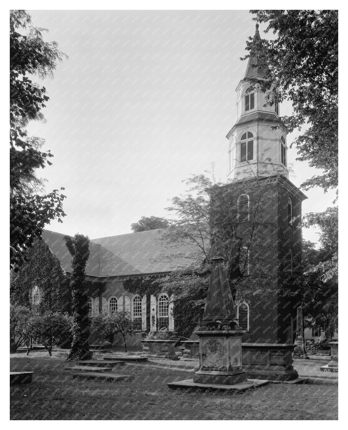 Colonial Church in Williamsburg, Virginia, 1710-1715
