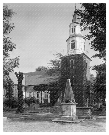 Colonial Virginia Court Church, Williamsburg 1710-1715