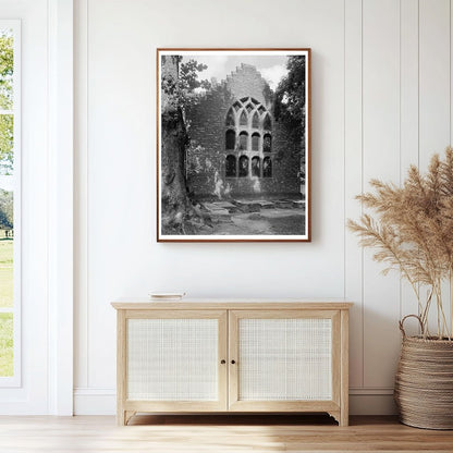 Old Church Tower in Jamestown, Virginia - Historic Photo 193