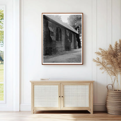 Old Church Tower, Jamestown VA, Historic Image 1639