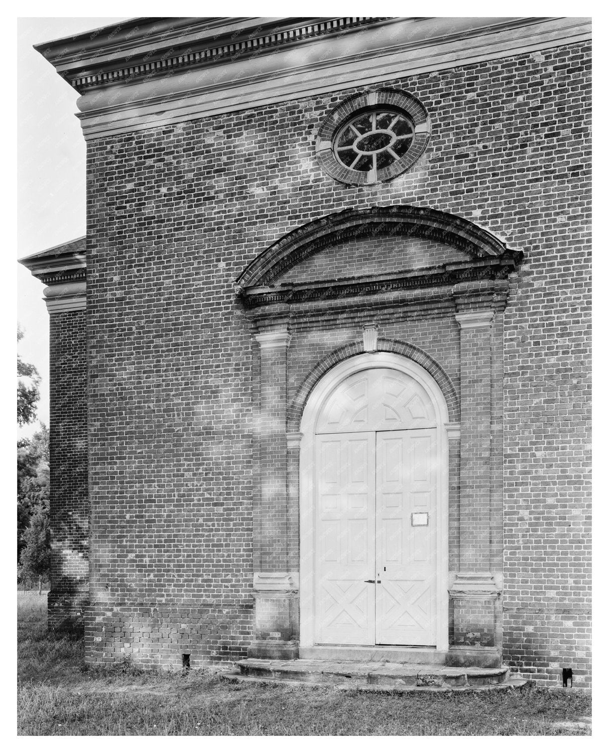 Kilmarnock Church, Lancaster County, VA, 1669 Historic Photo