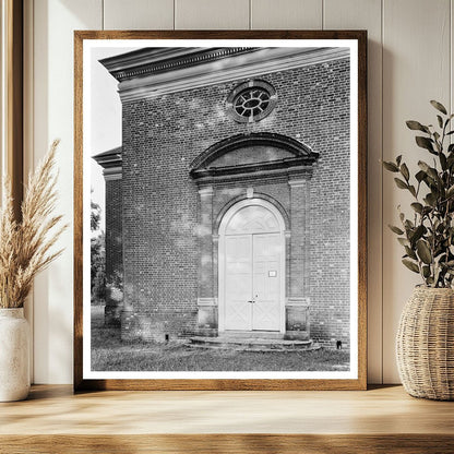 Kilmarnock Church, Lancaster County, VA, 1669 Historic Photo