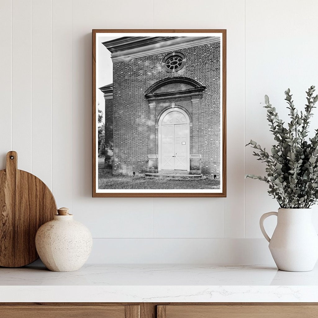Kilmarnock Church, Lancaster County, VA, 1669 Historic Photo