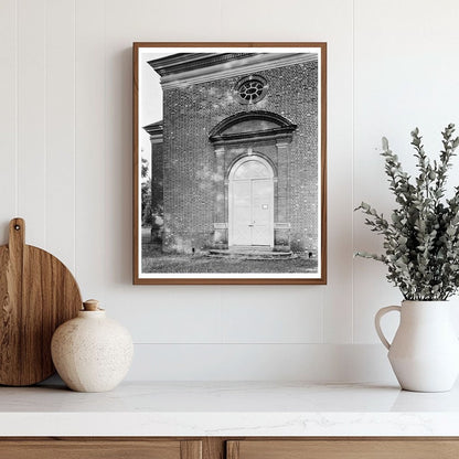 Kilmarnock Church, Lancaster County, VA, 1669 Historic Photo