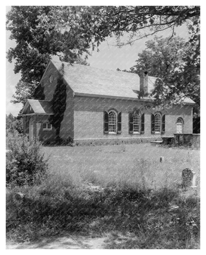 Historic Church in Saluda, Virginia - 1712 Architecture