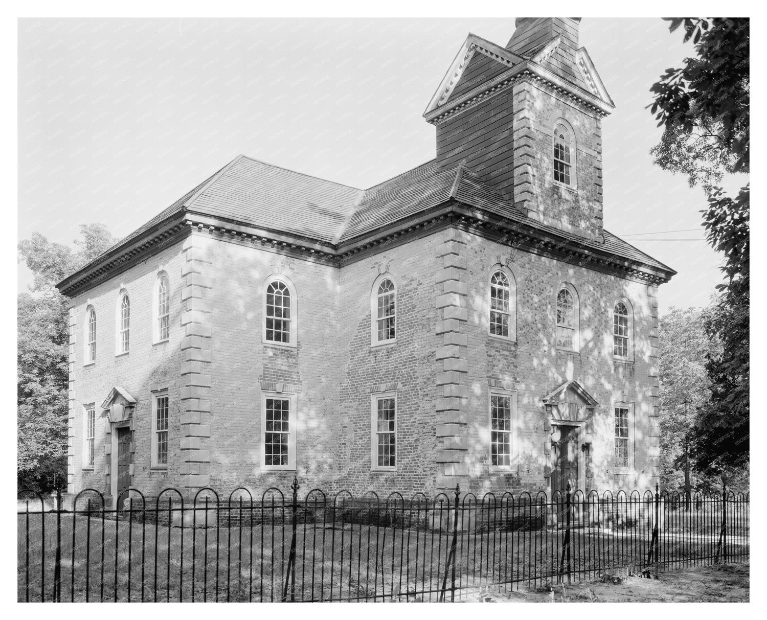 1751 Church in Stafford County, VA - Vintage Photo 1930