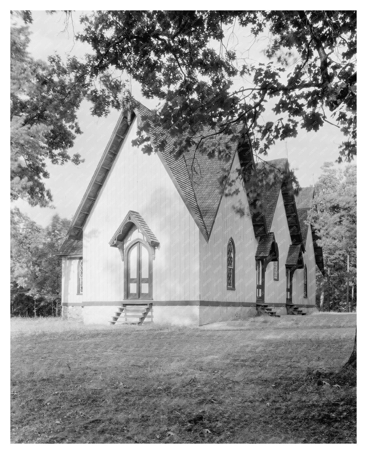 Historic Presbyterian Church in Keysville, VA (1755)
