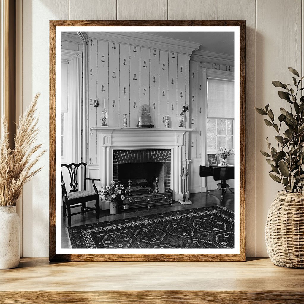 1822 Interior of Leesburg, Virginia Historic Home Photo