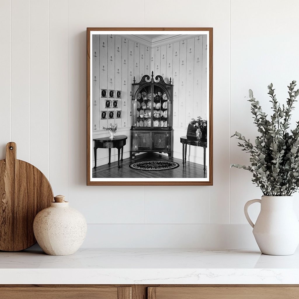 1822 Interior Scene in Leesburg, Virginia Photograph