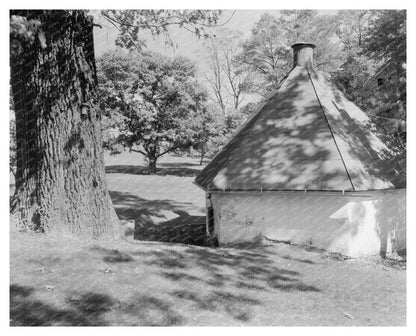 1822 Outbuildings Near Leesburg, Virginia History Photo