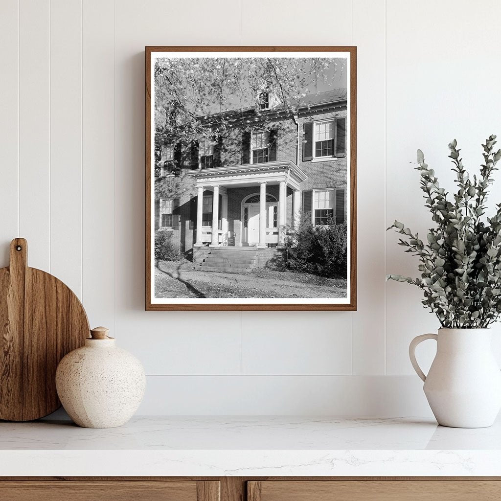 Historic Leesburg VA Architecture 1822 Photograph