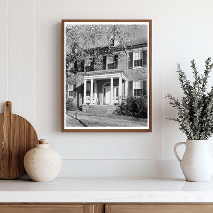 Historic Leesburg VA Architecture 1822 Photograph