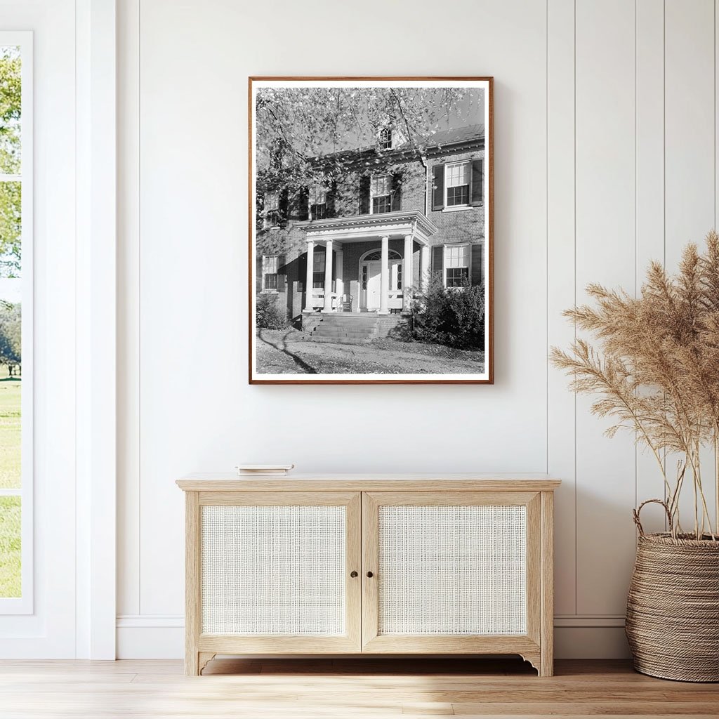 Historic Leesburg VA Architecture 1822 Photograph