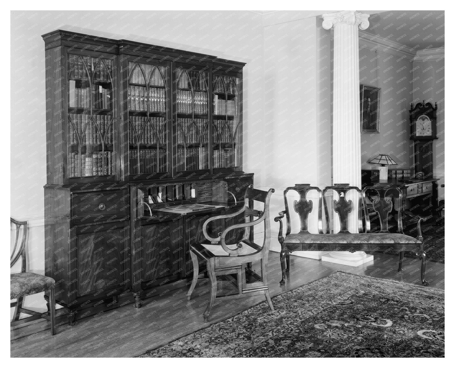 Historic Rust Estate in Leesburg, VA, 1822 Photo Archive