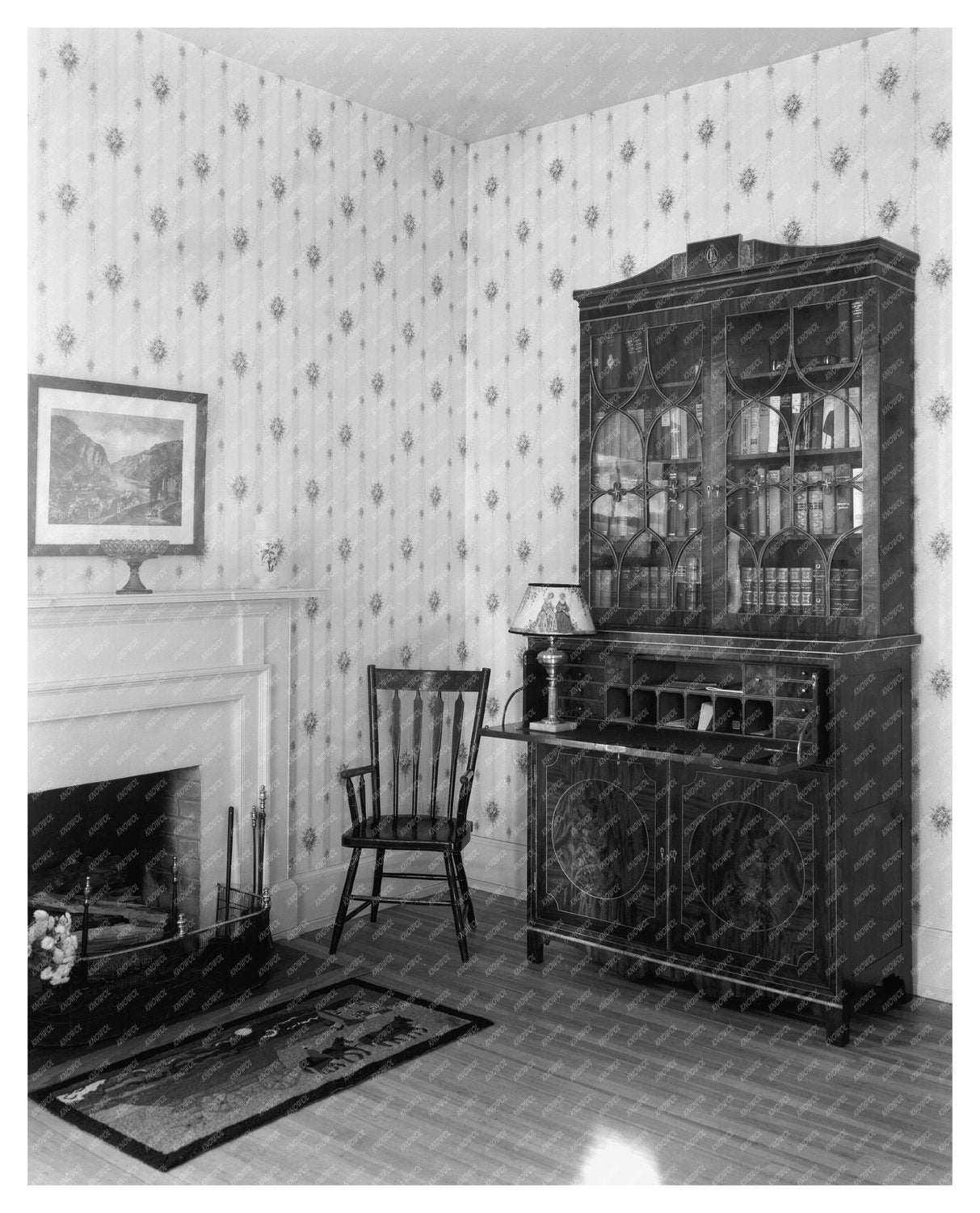 1822 Interior of Historic Building in Leesburg, VA