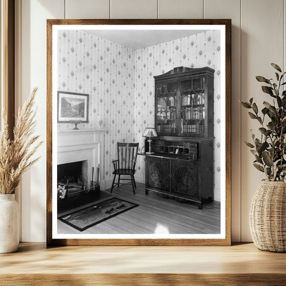 1822 Interior of Historic Building in Leesburg, VA