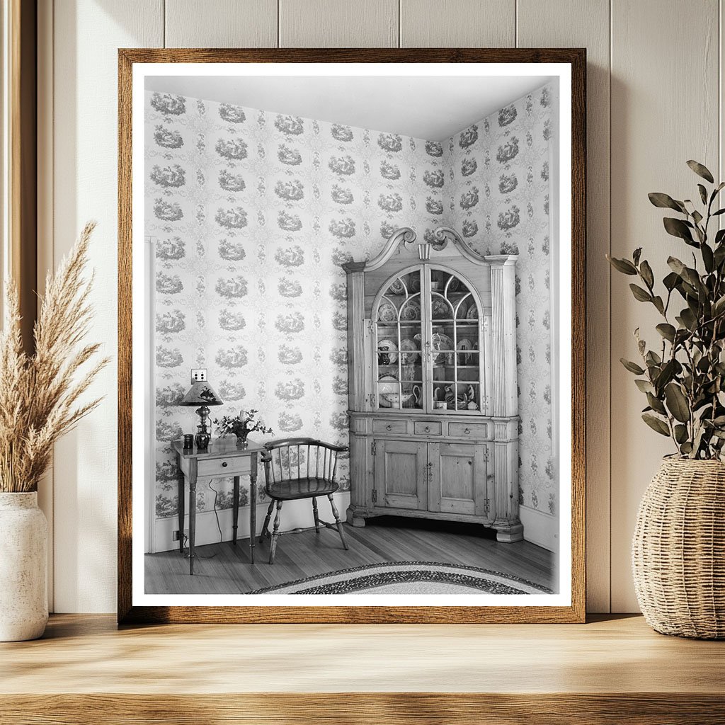 1822 Leesburg VA Interior Photo from Carnegie Survey