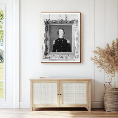 Leesburg, VA Vintage Architecture Photo, 20th Century