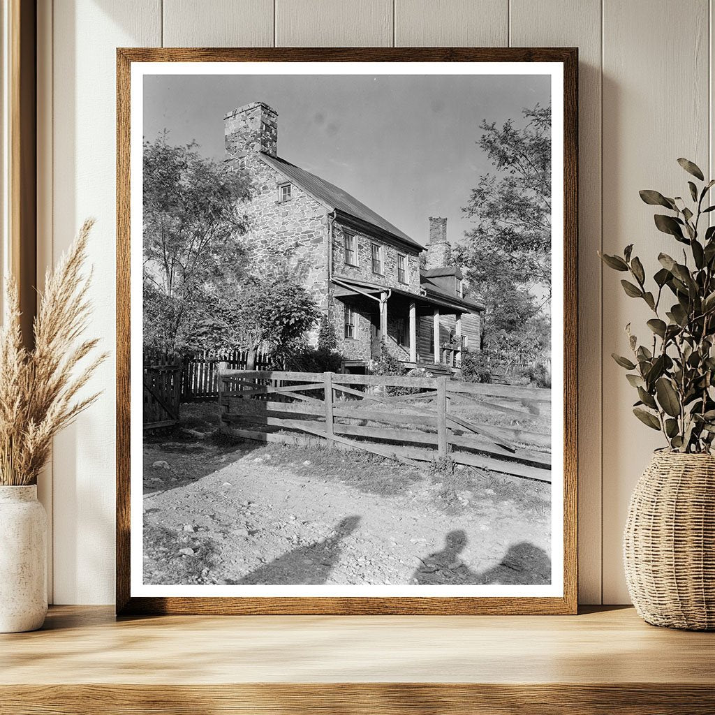 George Rust Home in Leesburg, VA - Carnegie Survey 1900s