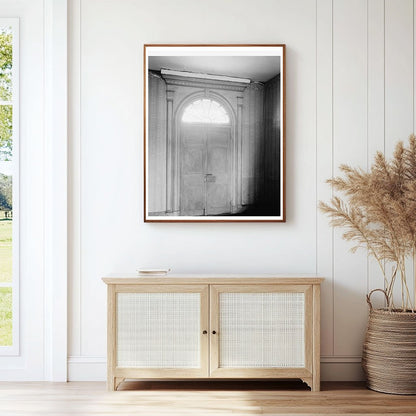 Vintage Doorway in Leesburg, VA - Carnegie Survey 1910s