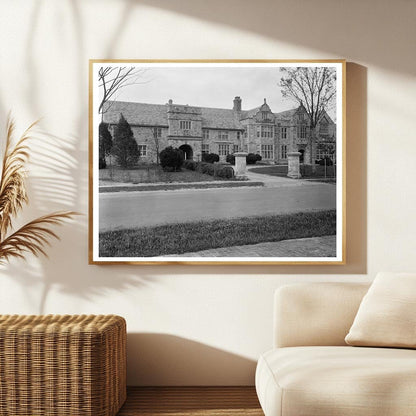Richmond VA Mansion Photo, Henrico County 1953