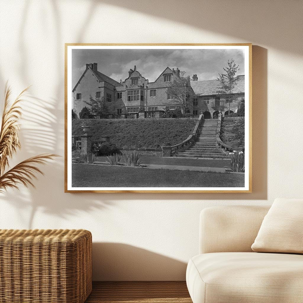 Richmond VA Mansion Photo, 20th Century Architecture