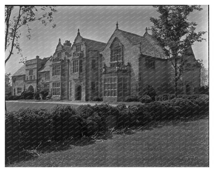 Richmond VA Mansion Architectural Photo, 1953