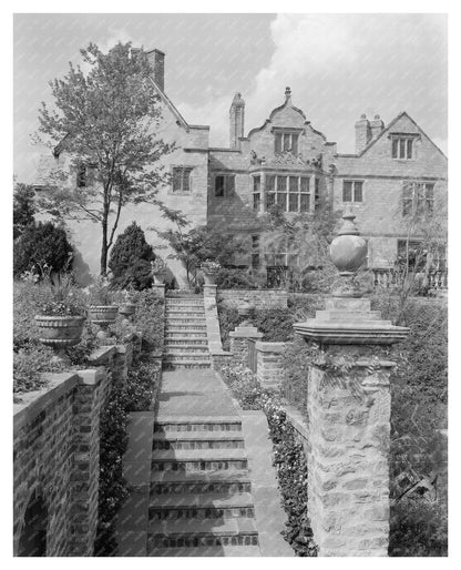 Historic Mansion in Henrico County, Richmond VA, 1953