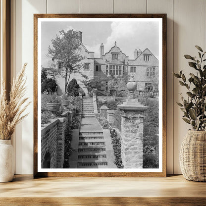 Historic Mansion in Henrico County, Richmond VA, 1953