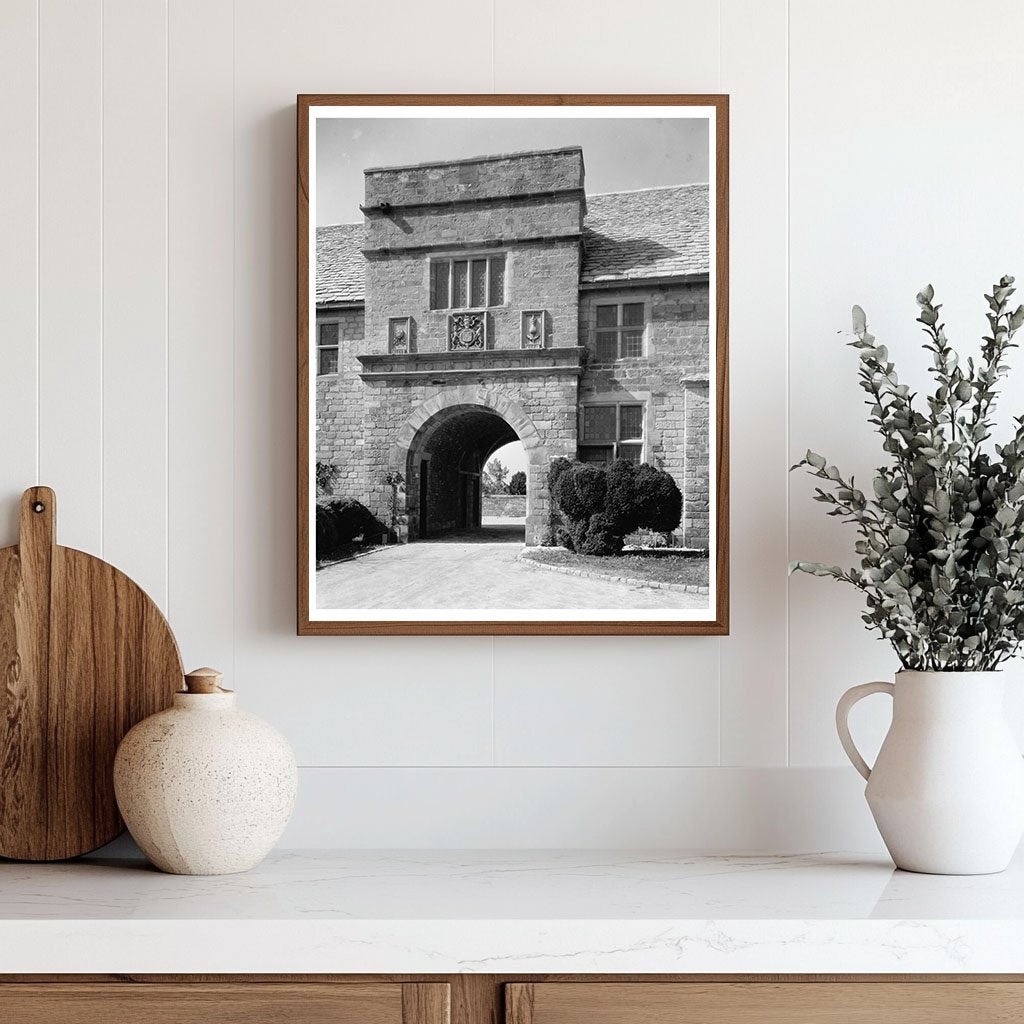 Vintage Mansion Photo, Richmond VA, Early 20th Century