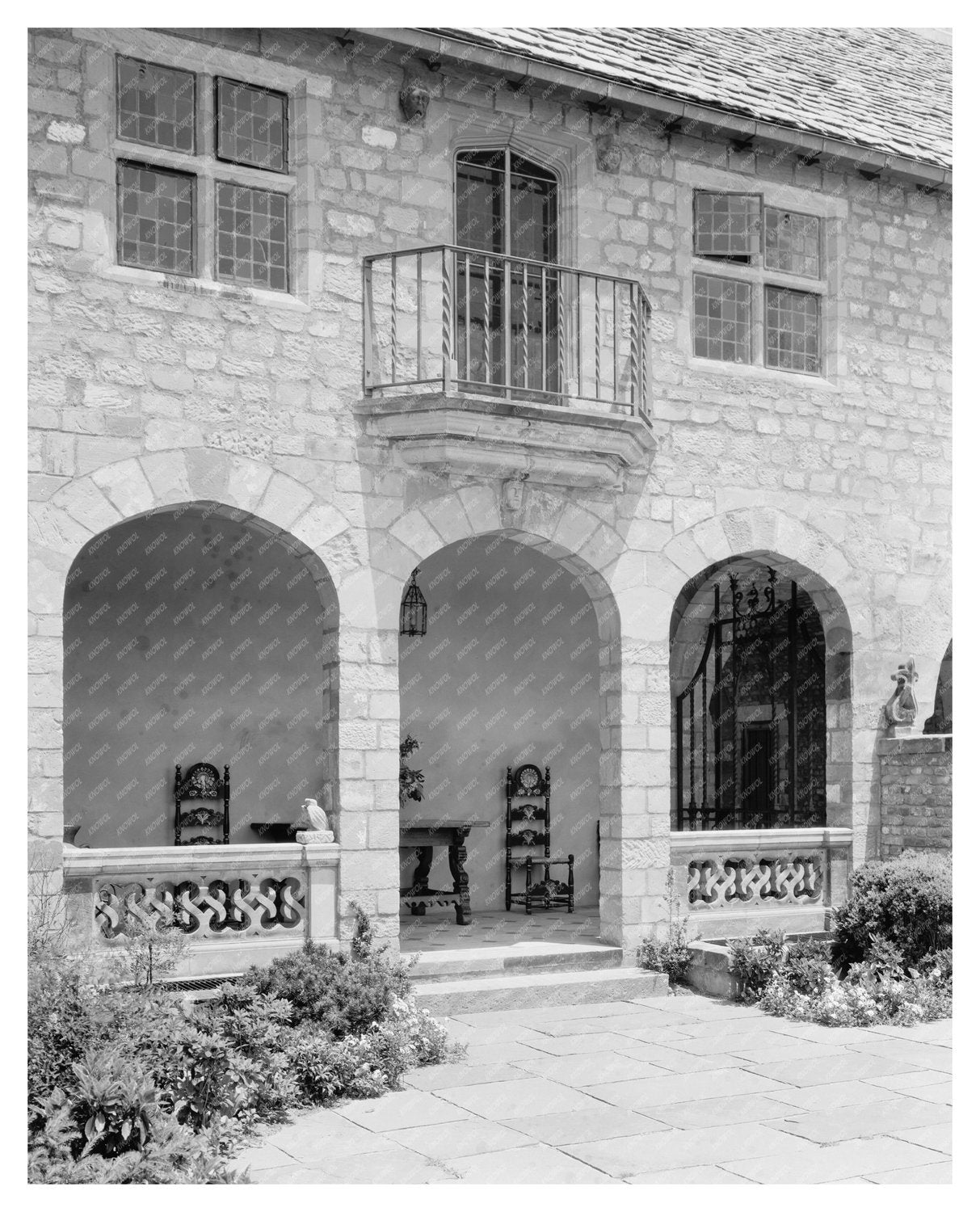 Richmond VA Mansion Architecture Photo 1953