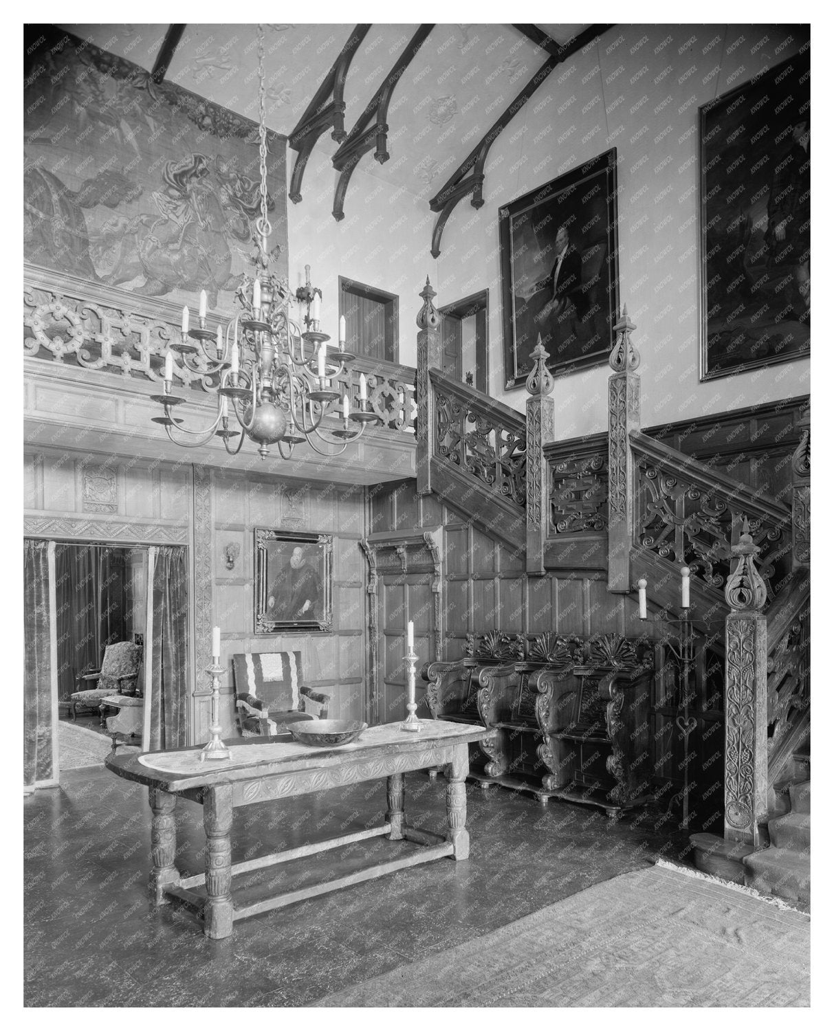 Richmond VA Interior Architecture Photo, 1953